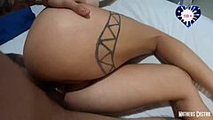 Redhead Neighbor with Tight Pussy Drinks Cum in Mouth - Malu Paz Collab