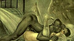 Vintage Erotic Illustrations of Antique Hentai and Anime Cartoons