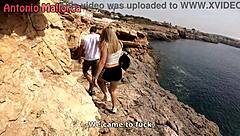 Horny Spanish Couple Seduces Me For Public Threesome With Mancheguitos