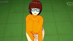 Velma Dinkley Uses Her Tight Pussy To Solve Mystery In Cosplay