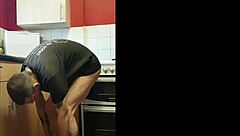 Bisexual guy lets you fuck his ass in garage