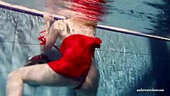 russian teen 18+ lucie swimmin underwater lookin so sexy