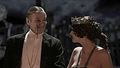 Anna Kovalchuk performs explicit sex scenes in the master and margarita, featuring intense maledom domination