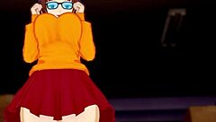 Velma Dinkley Uses Her Tight Pussy To Solve Mystery In Cosplay