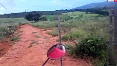 I met a blonde on the road and things got public.