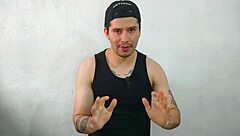 I convinced my straight married coworker to suck my 20cm cock at work, and he came in my mouth.