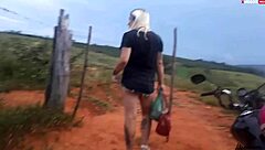 I met a blonde on the road and things got public.