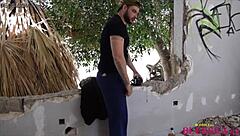 Homeless Man Blows Girl