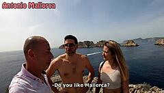 Horny Spanish Couple Seduces Me For Public Threesome With Mancheguitos