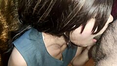 Amateur video of a hot Latina beauty during a very personal interview