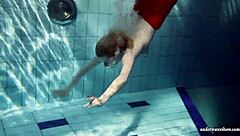 russian teen 18+ lucie swimmin underwater lookin so sexy