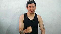 I convinced my straight married coworker to suck my 20cm cock at work, and he came in my mouth.