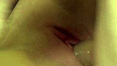 French Blonde's Glasses Hide Her Shaved Pussy Plan?