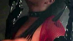 It Takes Two Strapons And A Big Cock To Make A Horny Bdsmloving Brunette Cum