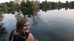 Hell yeah, spontaneous outdoor quickie by the lake, got recognized!