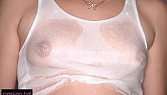 Slippery Cock Lover - Boyfriend Borrows Oiled Slut's Face!