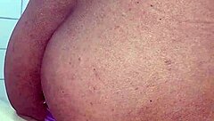 Gay guy suffers a bit but enjoys when the whole cock enters his ass.