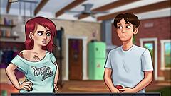 Summertime Saga Hentai Big Tits Action