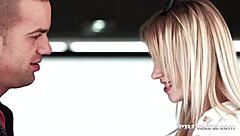 Private com - her first facial.