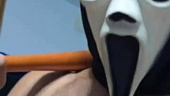 happy halloween with lots of big cock and cum for twink ass