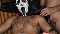 happy halloween with lots of big cock and cum for twink ass