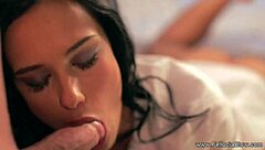 brunette goddess late night sucking cock