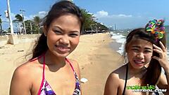 lucky tourist gets wet blowjob