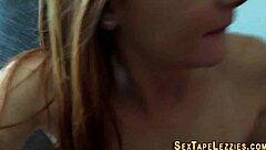 Natural red-haired teens enjoy hot lesbian action