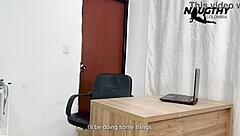 I masturbate with toys in the office waiting for my patient