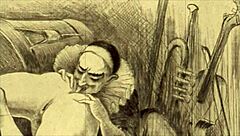 vintage erotic illustration evokes timeless sensual desires