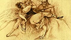 vintage erotic illustration evokes timeless sensual desires