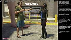 big apple fucks small gesture in 3d