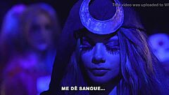 Harley Quinn and friends in a hardcore group sex scene