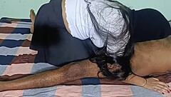 desi teacher riding her sexy student in a tight homemade cowgirl session