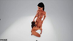 Beautiful shemale goes wild in this 3D animated porn movie
