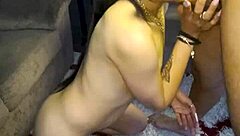 Ari Alectra Sloppy Deepthroat Blowjob On Big Cock POV