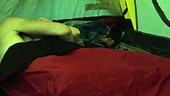 Gay muscle boys share bareback stories around the campfire