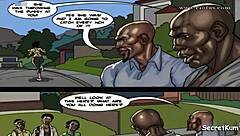 Slutty Teen 18+ in BBC GANGBANG with Pornstar Milf Cougar