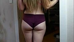 sexy slow dance in underwear