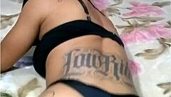 Hot Prostitute Brunette Shows Off Big Ass and Pussy