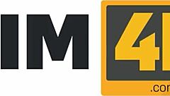 Russian girl in red stockings rims friend during threesome