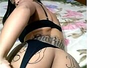 Hot Prostitute Brunette Shows Off Big Ass and Pussy