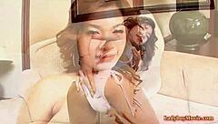 Ladyboy Am peels out from two outfits 😊