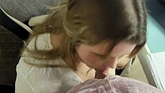 boss worships bbw's huge ass in office leggings before cumming on tits