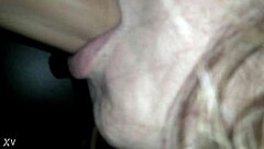 real amateur threesome mmf glory hole fucking and sucking