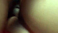 A married woman has morning sex with her old husband while the wife is away