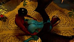 I made a dangerous pact in this hentai anime game with big ass monster