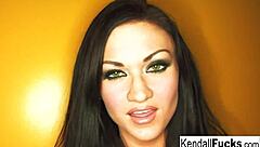 Kendall Karson does sexy tease