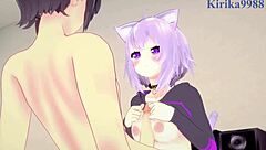 Inugami Korone and Nekomata Okayu Fuck Intensely!