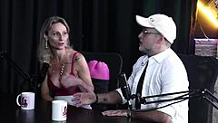 Aline Fischborn And Flávio Paiva In Sheer Red Lingerie